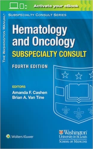 The Washington Manual Hematology and Oncology Subspecialty Consult 4th Edition-ORIGINAL PDF