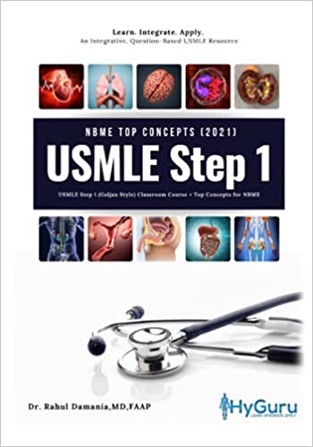 USMLE, шаг 1: Основные концепции NBME (2021 г.)