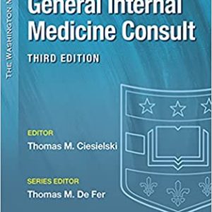 Washington Manual General Internal Medicine Consult 3rd Edition-ORIGINAL PDF