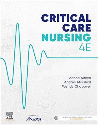 Critical Care Nursing PDF (ACCCN’s Critical Care Nursing Australia Fourth ed/4e) 4th Edition