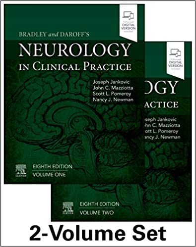 Neurologia di Bradley e Daroff nella pratica clinica, set in 2 volumi, ottava edizione