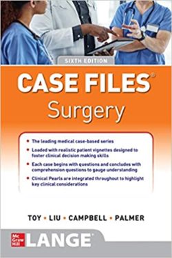 Case Files Surgery, [Sixth Ed/6e] 6th Edition