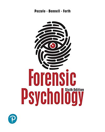 Forensic Psychology 6th Edition