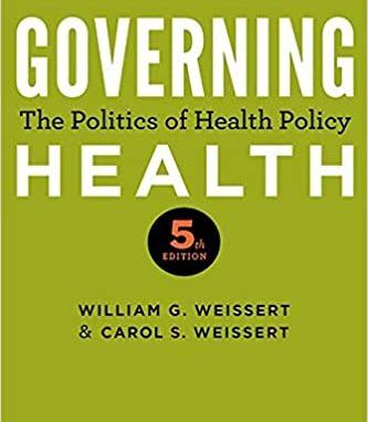 Governing Health The Politics of Health Policy 5th ed Fifth Edition PDF
