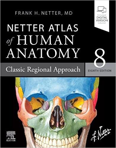 I-Netter Atlas ye-Human Anatomy Classic Indlela Yesifunda Yesishiyagalombili (Netter Basic Science 8e) 8th Ed