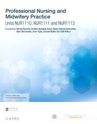 PDF Sample Professional Nursing and Midwifery Practice PDF, Custom Edition for Monash University