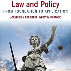 Special Education Law and Policy: From Foundation to Application E-BOOK Edition.