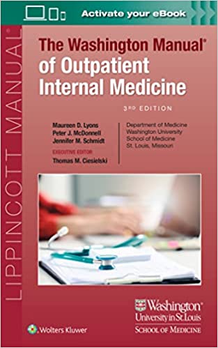 The Washington Manual of Outpatient Internal Medicine (3rd ed/3e) Third Edition