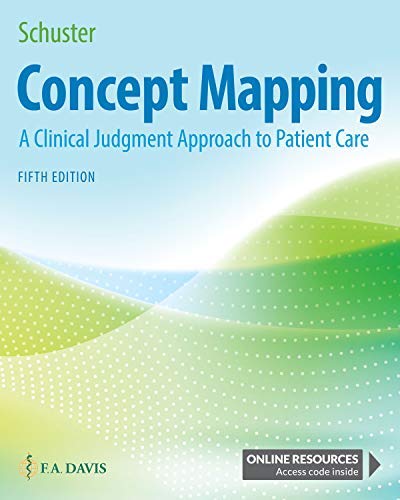 Concept Mapping: A Clinical Judgment Approach to Patient Care Fifth Edition 5th ed 5e
