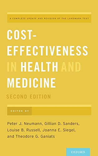 Cost-Effectiveness in Health and Medicine Second Edition (2nd ed/2e)