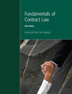 Fundamentals of Contract Law, Third Edition (3rd ed/3e)