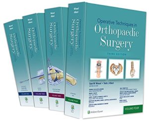 Operative Techniques in Orthopaedic Surgery Third Edition Four Vol. 3rd ed 3e, 4-Volume Set