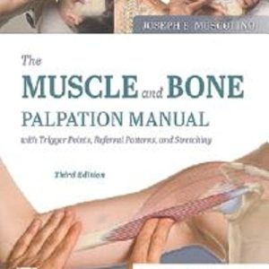 The Muscle and Bone Palpation Manual with Trigger Points, Referral Patterns & Stretching Third Edition (3rd ed/3e) by Joseph E. Muscolino DC (Author)
