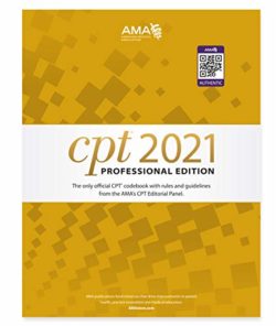 CPT 2021 Professional Edition  1st Edition (CPT-Current Procedural Terminology (Professional Edition))