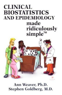 Clinical Biostatistics and Epidemiology Made Ridiculously Simple 1st Edition