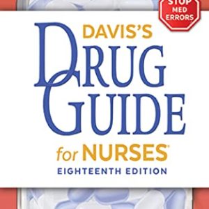 Davis’s Drug Guide for Nurses 18th Canadian Edition