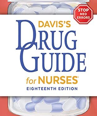 Davis’s Drug Guide for Nurses 18th Canadian Edition