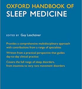 Oxford Handbook of Sleep Medicine (Oxford Medical Handbooks) First Edition 1st ed 1e