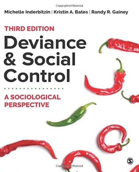Deviance and Social Control : A Sociological Perspective 3rd Edition