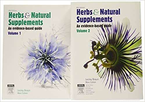 Herbs And Natural Supplements, 2 Volume Set An Evidence Based Guide 4th Edition