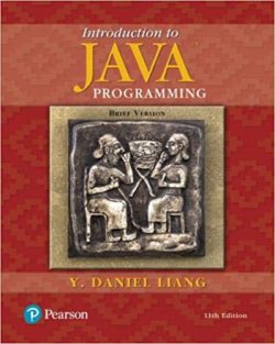 Introduction to Java Programming Brief Version 11th Edition