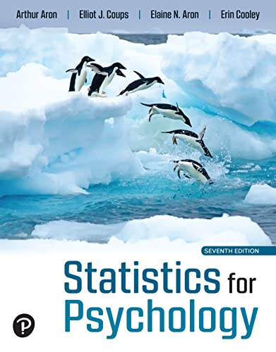 Statistics for Psychology Seventh Edition