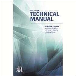Technical Manual  20th Edition