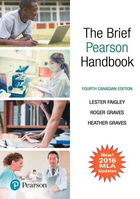 The Brief Pearson Handbook, MLA Update (Canadian Edition) 4th Edition