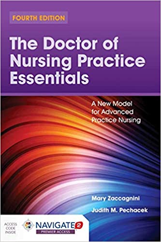 PDF Sample The Doctor of Nursing Practice Essentials: A New Model for Advanced Practice Nursing, 4th Edition