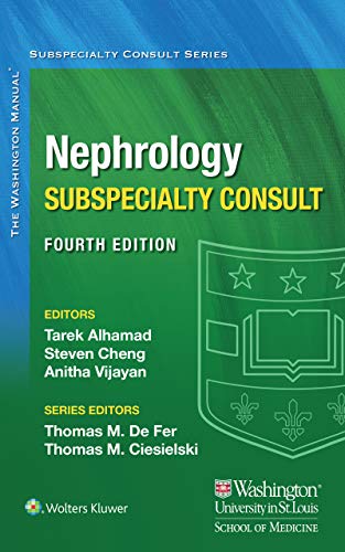 The Washington Manual Nephrology Subspecialty Consult 4th Edition