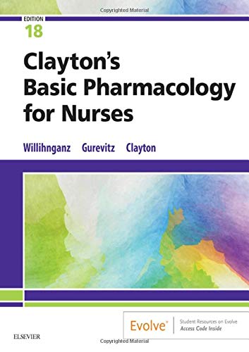 PDF EPUBClayton’s Basic Pharmacology for Nurses 18th Edition
