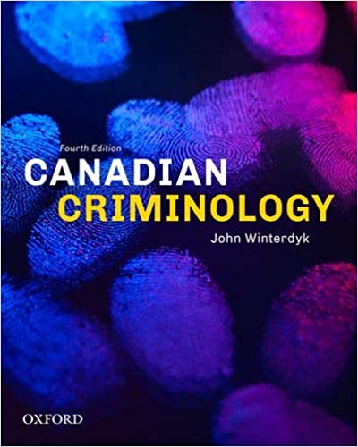 Canadian Criminology, 4th Edition