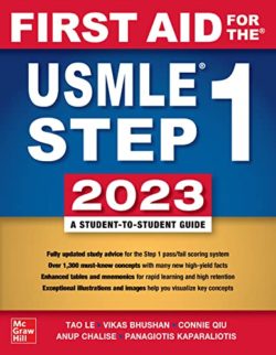 First Aid for the USMLE Step 1 2023,  33rd Edition