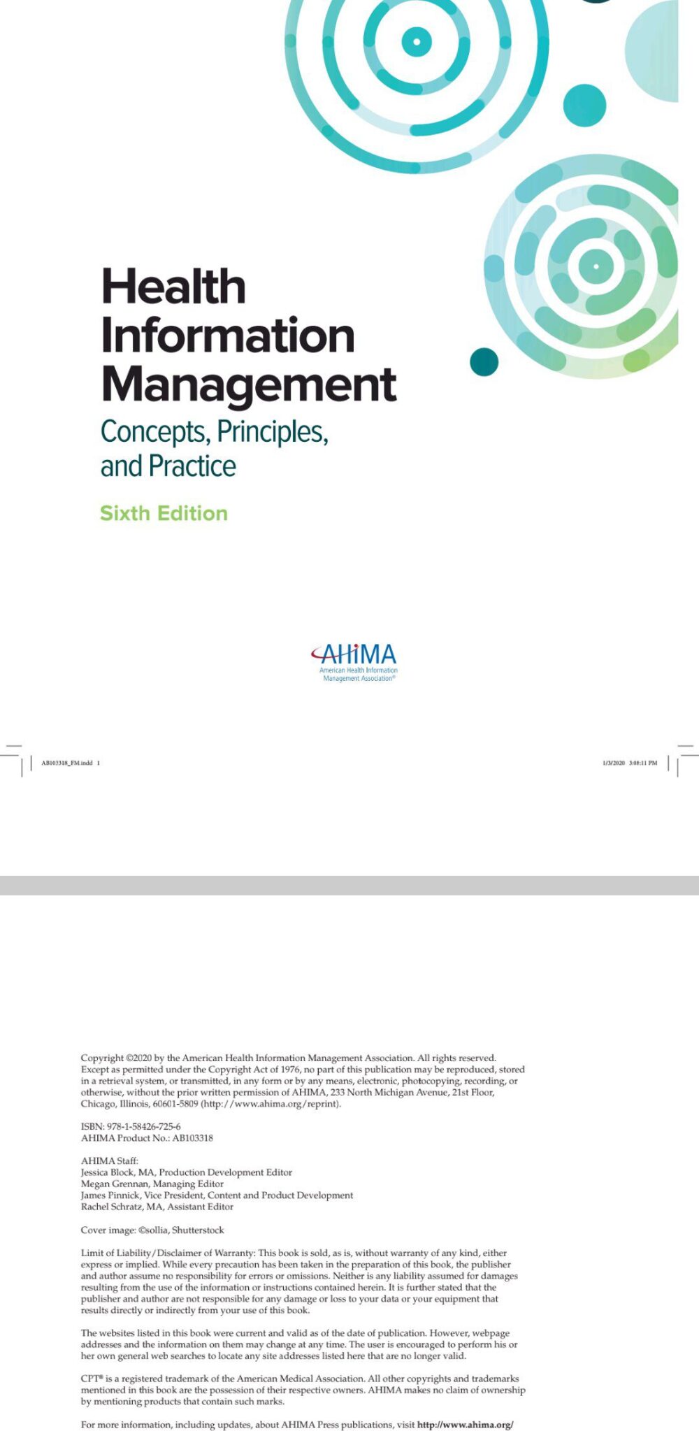 Gesundheitsinformationsmanagement: Konzepte, Prinzipien und Praxis, 6. Auflage