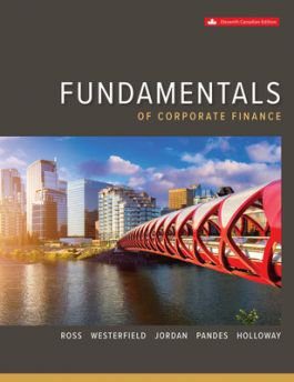 Fundamentals Of Corporate Finance
11th Canadian Edition