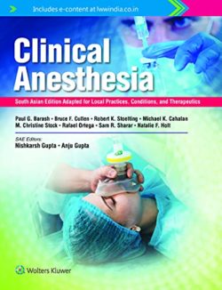Barash Clinical Anesthesia, 2 Vol Set, South Asian Edition (SAE)
