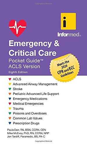 Guide de poche pour les soins d'urgence et les soins intensifs, 8e édition révisée