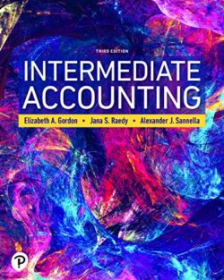 Intermediate Accounting Third Edition 3e 3rd ed