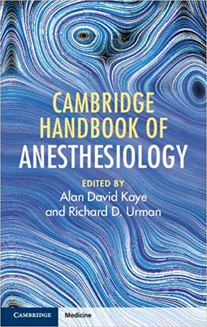 Cambridge Handbook of Anesthesiology 1st Edition 2023