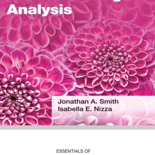 Essentials of Interpretative Phenomenological Analysis (Essentials of Qualitative Methods) 1st Edition