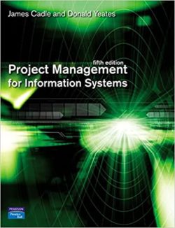 Cadle and Yeates Project Management for Information Systems 5th Edition