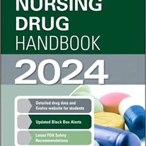 Saunders Nursing Drug Handbook 2024 Edition