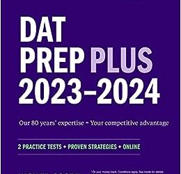 DAT Prep Plus 2023-2024: 2 Practice Tests + Proven Strategies (Kaplan Test Prep)