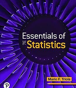 Essentials of Statistics, 7th Edition – Seventh Ed