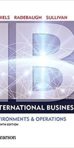 International Business 16th Edition [John Daniels] Sixteenth Ed Original PDF by John D. Daniels (Author), Lee H. Radebaugh (Author), Daniel P. Sullivan (Author), Reid W. Click (Author)