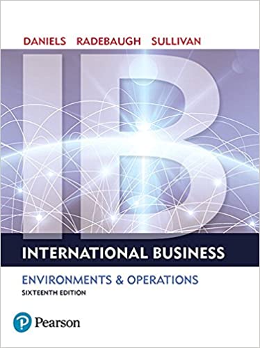 International Business 16th Edition [John Daniels] Sixteenth Ed