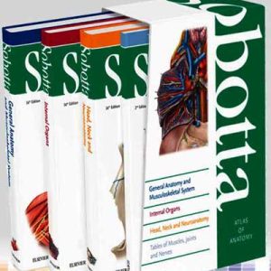 Sobotta Atlas of Anatomy 16th Edition, 4 Volume Set