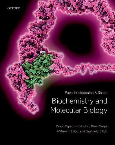 Biochemistry and Molecular Biology 6E 6th Edition
