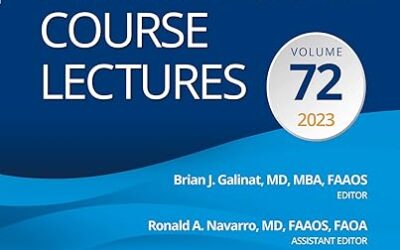 Instructional Course Lectures Volume 72 (AAOS – American Academy of Orthopaedic Surgeons)