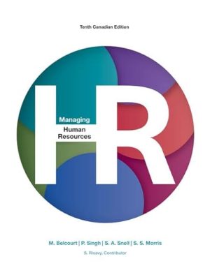 Managing Human Resources (HR) 10th CDN Edition